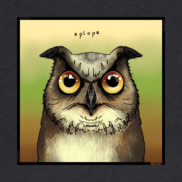 Owl plop by modillion